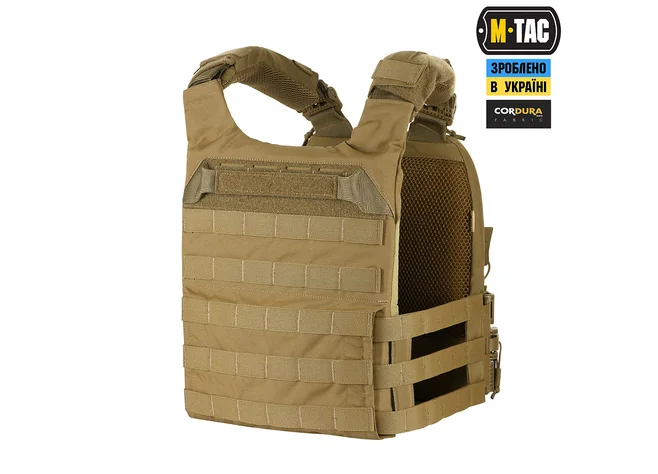 Плитоноска M-Tac Cuirass FAST QRS Coyote Фото 2